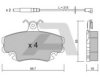 AISIN BPRE-1004 Brake Pad Set, disc brake